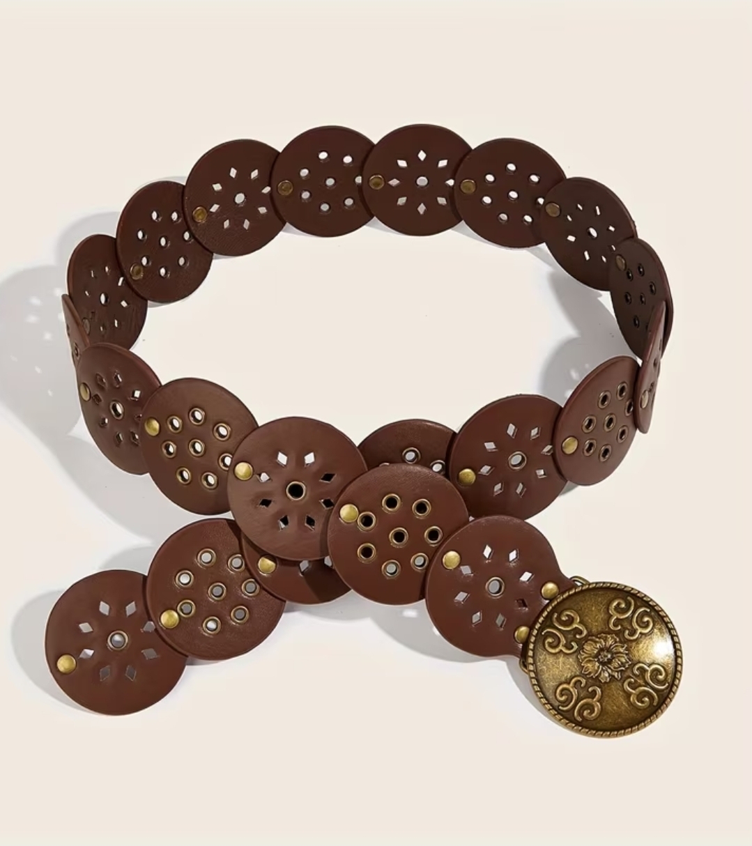 Brown Ladies waist belt - Image 2