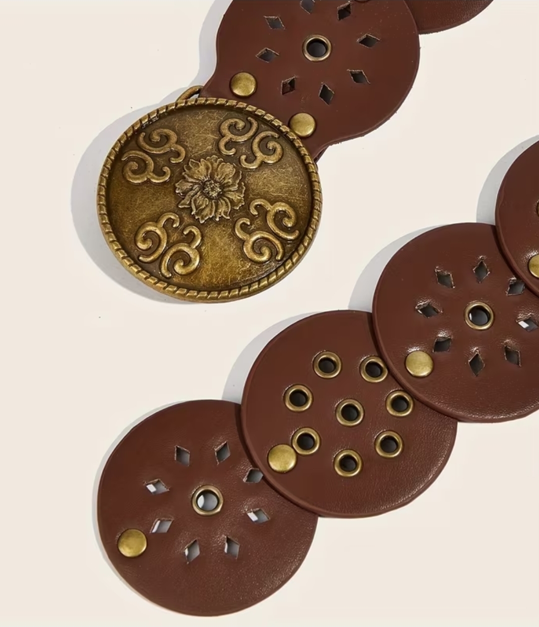 Brown Ladies waist belt - Image 3
